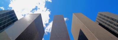 office buildings view from below400